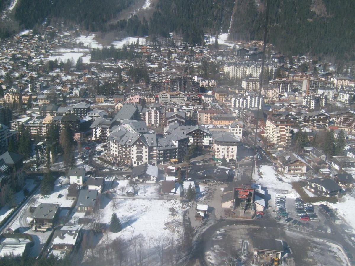 Appartement T2 Chamonix Centre Balcon Vue Mont Blanc Exterior photo